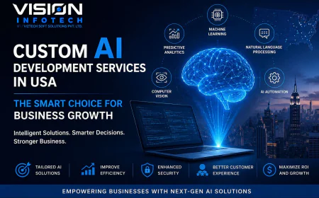 Custom AI Development Services in US: The Smart Choice for Business Growth