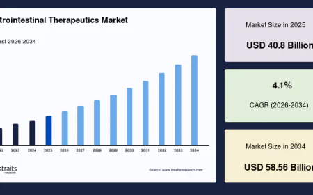 Gastrointestinal Therapeutics Market Growth Fueled by Rising Prevalence of Digestive Disorders