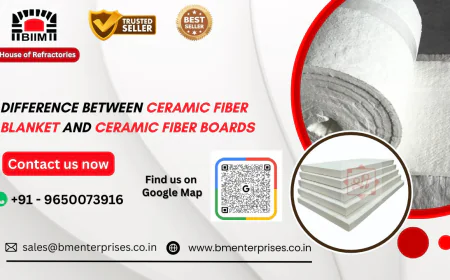 Difference Between Ceramic Fiber Blanket and Ceramic Fiber Boards