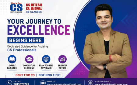 Nitesh Kr. Jaiswal Classes: Building the Future of Company Secretary Professionals