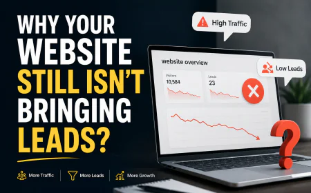 Why Your Website Still Isn’t Bringing Leads?
