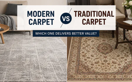 Modern Carpet vs Traditional Carpet: Which One Delivers Better Value?