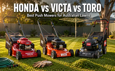 Best Push Mowers for Australian Lawns: Honda, Victa & Toro Compared