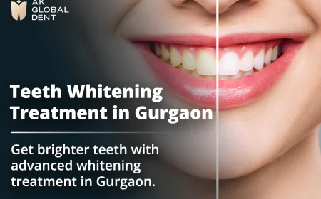 Achieve a Brighter Smile with Professional Teeth Whitening Treatment in Gurgaon