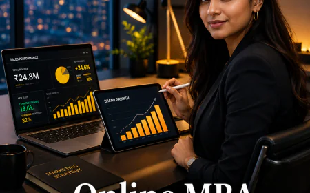 Online MBA in Sales & Marketing Management – Fees, Scope & Top Universities 2026
