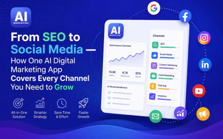 From SEO to Social Media — How One AI Digital Marketing App Covers Every Channel You Need to Grow