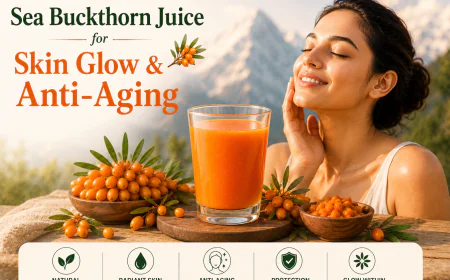 Sea Buckthorn Juice for Skin Glow & Anti-Aging