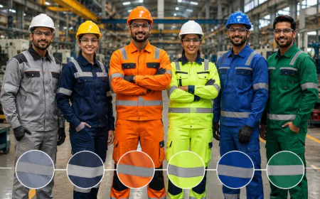 Best Factory Uniform Colors for Safety and Visibility