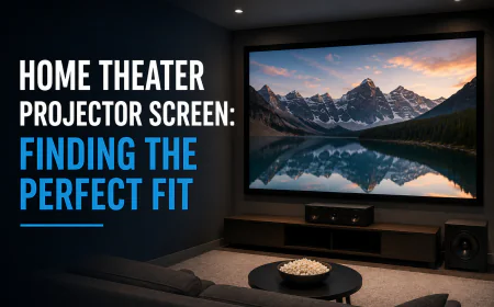 Home Theater Projector Screen: Finding the Perfect Fit