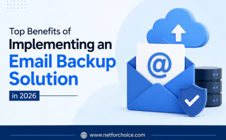 Top Benefits of Implementing an Email Backup Solution in 2026