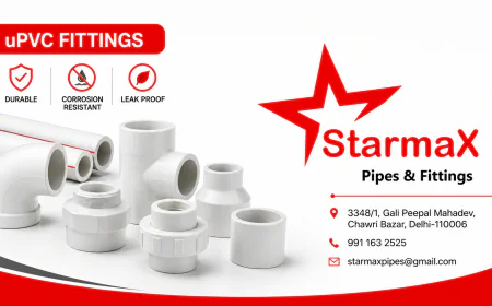 5 Reasons Why upvc fittings Are Better for Modern Plumbing | Starmax