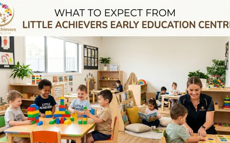What to Expect From Little Achievers Early Education Centre