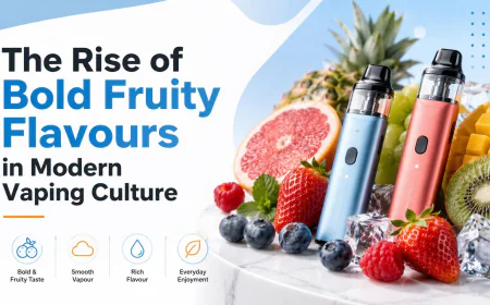 The Rise of Bold Fruity Flavours in Modern Vaping Culture
