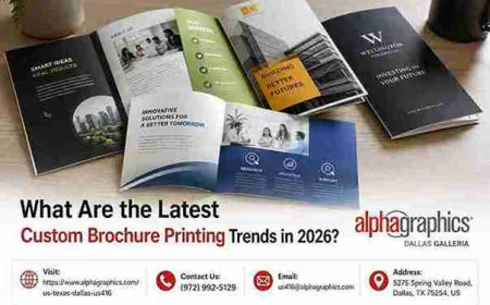 What Are the Latest Custom Brochure Printing Trends in 2026?