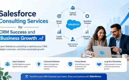 Salesforce Consulting Services for CRM Success and Business Growth