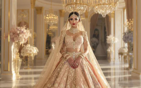 Seema Gujral Bridal Lehenga for Modern Bridal Luxury