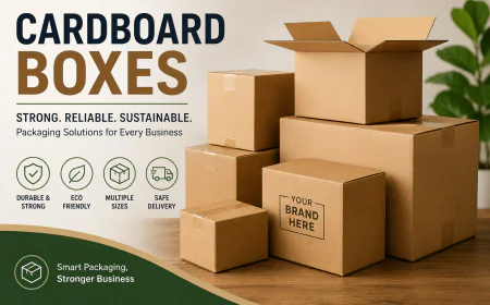 Cardboard Boxes for Secure Packaging, Storage, and Shipping Solutions