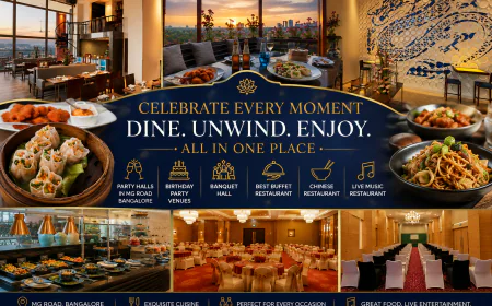 The Ultimate Guide to Party Halls in MG Road, Bangalore and Memorable Dining Experiences