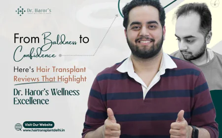 From Baldness to Confidence: Here's Hair Transplant Reviews That Highlight Dr. Haror's Wellness Excellence
