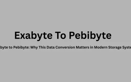 Exabyte to Pebibyte: Why This Data Conversion Matters in Modern Storage Systems