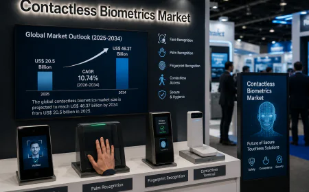 Contactless Biometrics Market Growth Fueled by Rising Demand for Secure Authentication Solutions