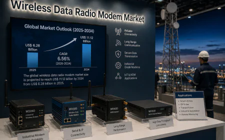 Wireless Data Radio Modem Market Trends Transforming Industrial and Utility Communications