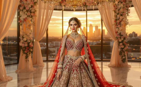 Bridal Lehenga Dallas Luxury Wedding Fashion Style Guide
