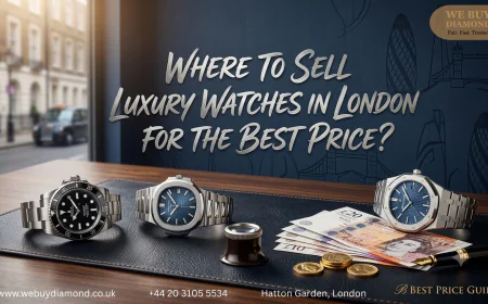 Where to Sell Luxury Watches in London for the Best Price?