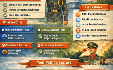 Crack NDA 2025 with Confidence: Why NDA Mock Test Practice is Your Secret Weapon
