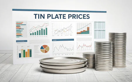 Tin Plate Prices Index Analysis with Quarterly Trend and Forecast Prices Chart