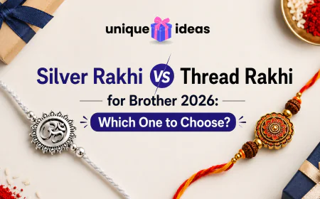 Silver Rakhi vs Thread Rakhi for Brother 2026: Which One to Choose?