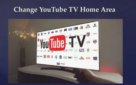 How Do I Change My Home Area on YouTube TV?