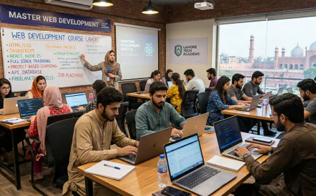 Best Web Development Course in Lahore