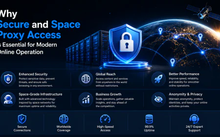 Why Secure and Space Proxy Access Is Essential for Modern Online Operation