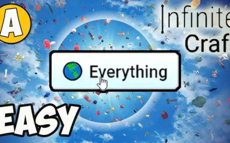 Crafting the Cosmos: A Journey into Infinite Craft
