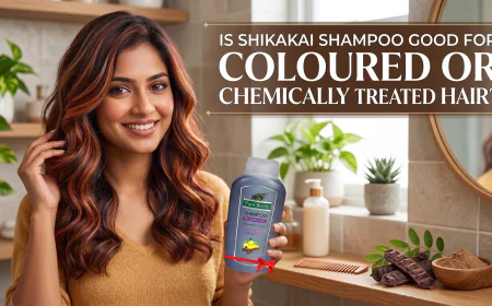 Is Shikakai Shampoo Good for Coloured or Chemically Treated Hair?