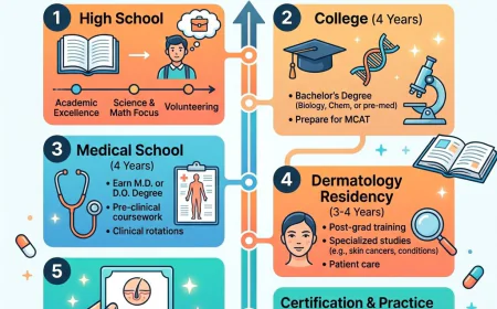 Where to Study and Train to Become a Dermatologist