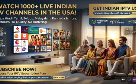Indian IPTV Subscription USA – Premium Live TV, Movies & Sports Streaming in HD & 4K