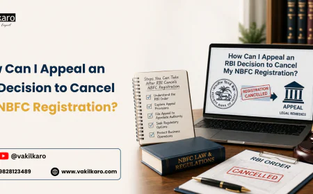 How Can I Appeal an RBI Decision to Cancel My NBFC Registration?