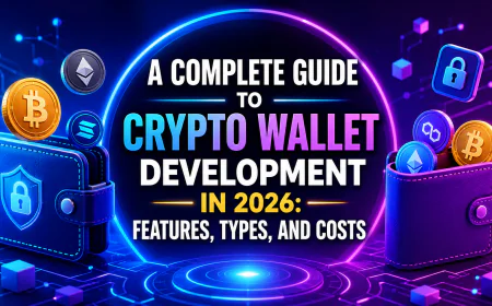 A Complete Guide to Crypto Wallet Development in 2026: Features, Types, and Costs