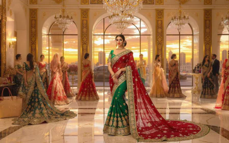 Indian Saree Dallas Luxury Ethnic Fashion Style Trends