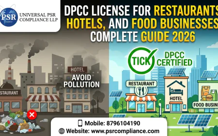 DPCC License for Restaurants, Hotels, and Food Businesses: Complete Guide 2026