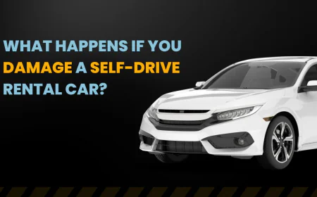 What Happens If You Damage a Self-Drive Rental Car?