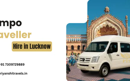 Best Tempo Traveller Rental Services in Lucknow for Group Tours