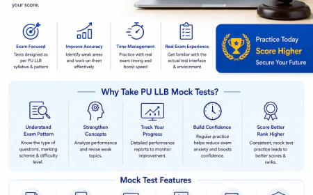 PU LLB Mock Test: The Smartest Way to Prepare for PU LLB Entrance Examination