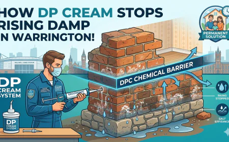How Can a DP Cream System Stop Rising Damp in Warrington?
