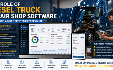 The Role of Diesel Truck Repair Shop Software in Building a More Profitable Workshop