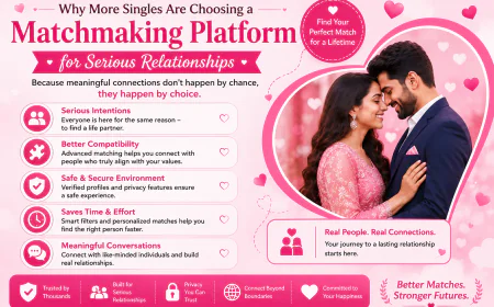 Why More Singles Are Choosing a Matchmaking Platform for Serious Relationships