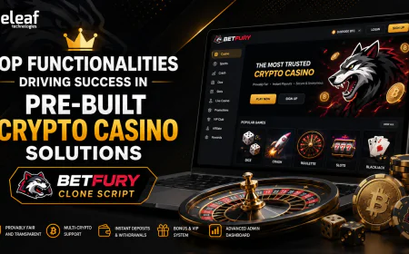Top Functionalities Driving Success in Pre-Built Crypto Casino Solutions