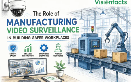 The Role of Manufacturing Video Surveillance in Building Safer Workplaces